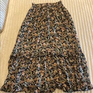 Floral Maxi Skirt